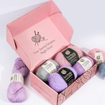 Hooks & Needles Only Yarn Subscription Box