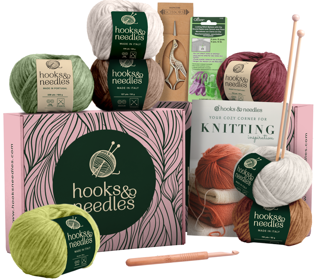 Hooks & Needles Subscription Box 18