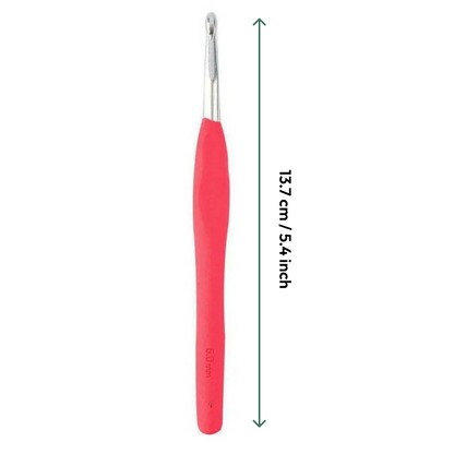 Ergonomic Crochet Hook Set 9 Pcs