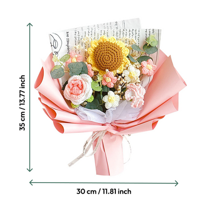 Crochet Sunflower Bouquet: Blooms That Never Wilt