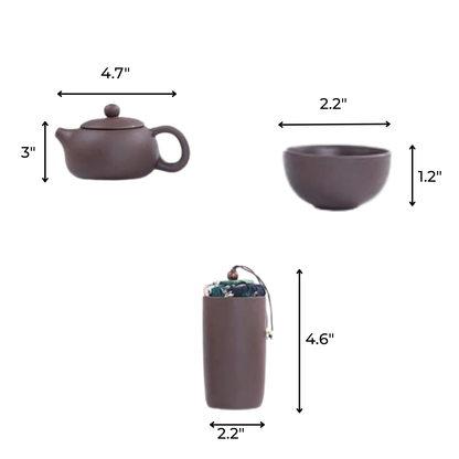 Tea Set with Case