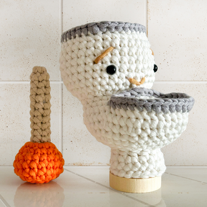 Splashy The Toilet Crochet Pattern
